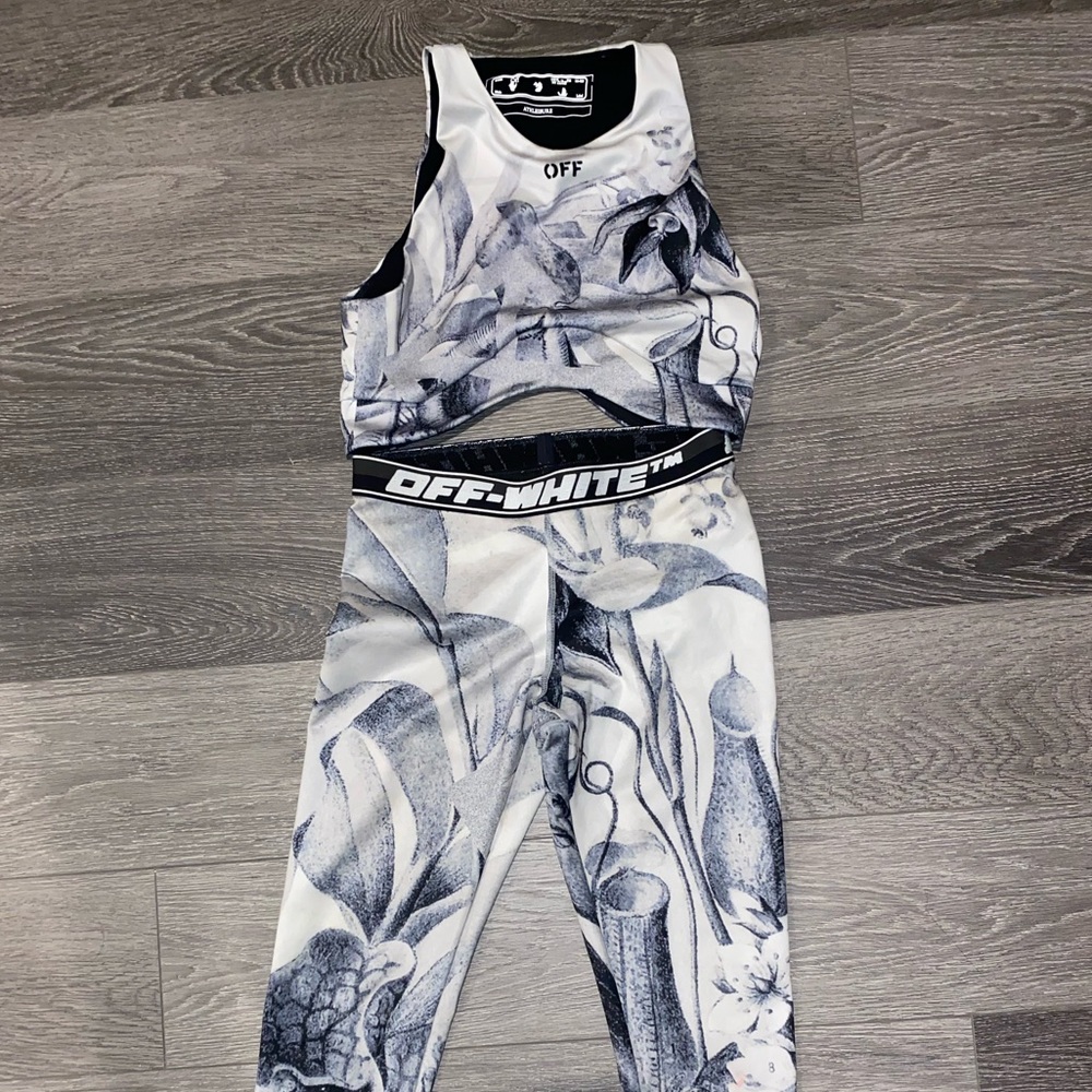 OFF-WHITE botanical 2 piece set